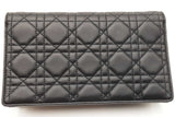 Christian Dior Black Cannage Leather Lady Dior Pouch Crossbody Eb1225pxzdu