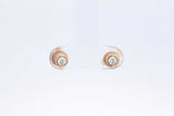 Tiffany & Co. Elsa Peretti Diamond By The Yard 18k Gold Stud Earrings Eb526exzde