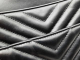 Yves Saint Laurent Lou Camera Bag In Black Matelassé Leather Fw07260owxdu