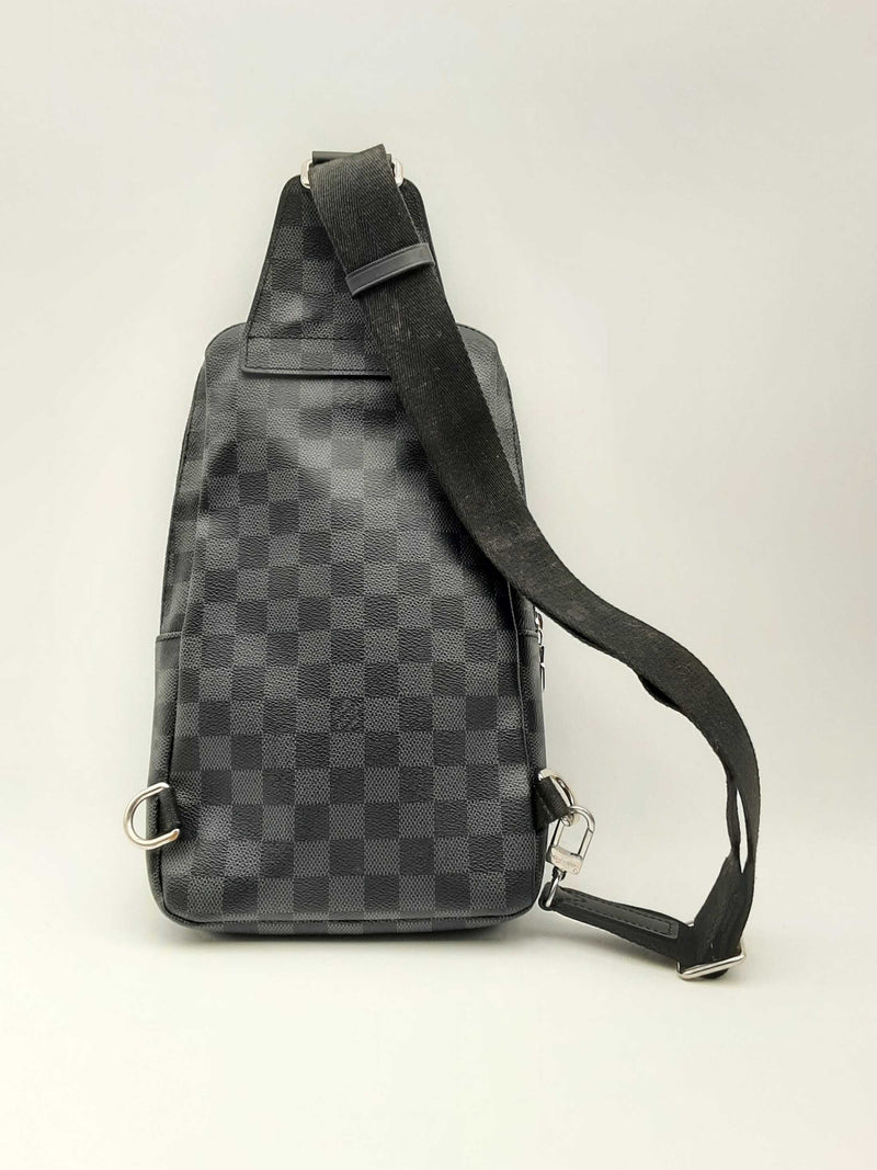 Louis Vuitton Avenue Sling Bag In Damier Graphite Canvas Fw0125crxsa