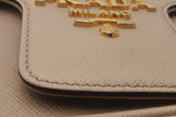 Prada Saffiano Leather Pattina Chain Shoulder Bag Eb0526clrsa