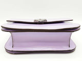 Tory Burch Britten Lavender Purple Leather Chain Shoulder Bag Do0325lxzde