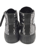 Versace Mirror Sequin Sneakers Size 40 Eb1125lrxdu