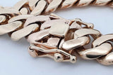10k Yellow Gold Cuban Link Bracelet 88.2 Grams 8 Inch Eb0626pcxzde
