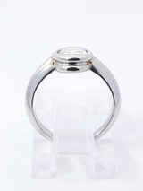 0.50 Cttw Bezel-set Diamond & 95% Platinum Ring 3.5 Grams Size 2.75 Fw1224sxzdu