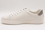 Gucci Aces Perforated Interlocking G Leather Sneakers Size 7 Eb1225lsxdu