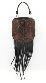 Louis Vuitton Fringed Noe Bucket Bag In Monogram Coated Canvas Fw0925szxdu
