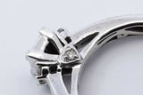 0.46ctw Diamond Ring In 10k White Gold 3.1 Grams Size 7 Eb1025lpxdu