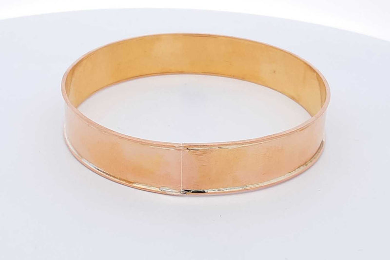 22k Yellow Gold Bangle Bracelet 19.4 Grams Eb0824cxzsa