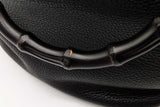 Gucci Miss Bamboo Handle Black Leather Bucket Bag Eb0726wixde