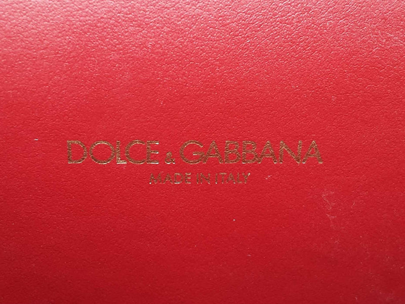 Dolce & Gabbana Welcome Shoulder Bag In Red Leather Fw0725lcrdu