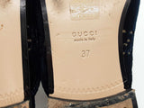 Gucci 475094 Princetown Gg Blue Velvet Mule Slides Size Eu 37 Do0925oxzde