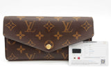 Louis Vuitton Signature Monogram Canvas Sarah Wallet Sd0626pzxde