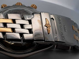 Breitling Chronomat Evolution Diamond & Steel 44mm Automatic Watch Fw1124pixzdu