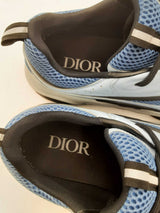 Christian Dior B22 Blue Technical Mesh Sneakers Size 43 Eb1224lcrsa