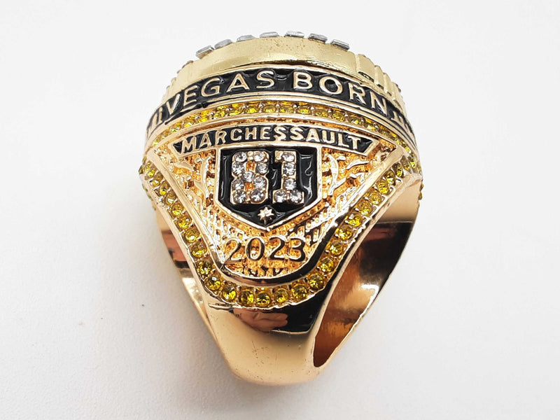 Las Vegas Golden Knights Vgk Memorabilia Copper Ring Size 10.25 Do0424llde