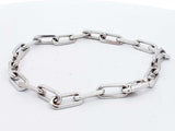 18k White Gold 21 Grams Link Bracelet 8 In Aa0726lprzsa