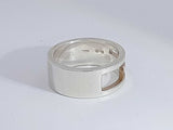 Gucci Double G Silver Ring 7.2 Grams Size 10 Aa0725ezsa