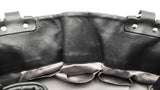 Chanel Mademoiselle Door Latch Tote In Diamond-quilted Black Leather Fw0925rxzdu