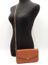 Louis Vuitton Pochette Félicie In Brown Monogram Empreinte Leather Fw1125pzxdu