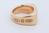 Tiffany & Co. Makers 18k Yellow Gold Signet Ring 24 Grams Size 9 Eb0726lrxzde