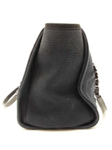 Chanel Deauville Black Shopping Tote Do0825lrxzde