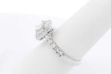 0.51cttw Diamond Ring In 14k White Gold 4.1 Grams Size 7 Eb0626wcrdu