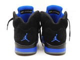 Nike Air Jordan 5 Retro "Racer Blue" Sneakers In Black Suede Size 10 Fw00625izdu