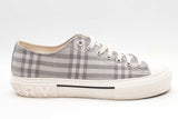 Burberry Grey Check Sneakers Size 45 Eb0626lxzsa