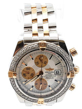 Breitling Chronomat Evolution Diamond & Steel 44mm Automatic Watch Fw1124pixzdu