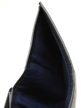 Prada Small Wallet In Navy Blue Saffiano Leather Fw0626wrzdu