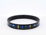 Hermès Multicolor 9mm Enamel Bangle Bracelet Fw0326lrzdu