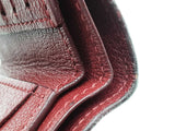 Louis Vuitton Red Crocodile Leather Bifold Wallet Do0926ixzde