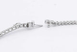 3.0cttw Lab Grown Diamond Tennis Bracelet 14k White Gold 5.3g 7 In Eb0326llxzsa