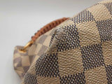 Louis Vuitton Beaubourg Hobo Mm Bag In Damier Azur Coated Canvas Fw0225wrzdu