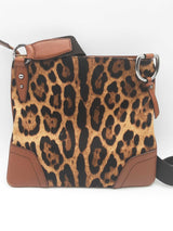 Dolce & Gabbana Leopard Print Crossbody Bag Eb0126wxzde