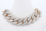 6.0cttw Diamond Cuban Link Chain Necklace 10k Yellow Gold 161.9g Eb0626prxzde