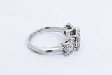 Approx. 1.1ctw Diamond Ring In Platinum 7.5 Grams Size 7 Eb1124iorsa