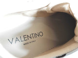 Valentino Beatrice Leather Platform Sneakers Size 7 Sd0926lzxde