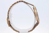 Geneve 14k Yellow Gold Quartz 34mm Watch 40.3 Grams Eb0626oiirde
