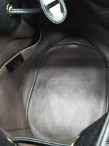 Gucci Miss Bamboo Handle Black Leather Bucket Bag Eb0726wixde