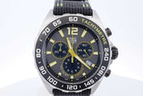 Tag Heuer Formula 1 Quartz 43mm Chronograph Stainless Steel Watch Eb0626ccxde