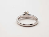 Approx. 0.50cts Dia 18k Wg 3.2g Solitaire Ring Size 4.5 Do0424rxzde