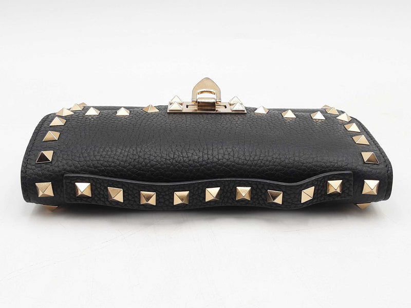 Valentino Garavani Rockstud Leather Wallet Sd0625lpzsa