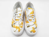 Versace Jeans Couture Barocco Print Sneakers Size 7 Us Sd0726crdu