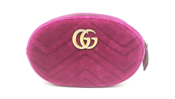 Gucci Gg Marmont Velvet Belt Bag Sd1025orzdu