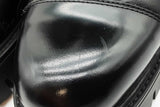 Gucci Black Leather Gg Matelasse Combat Boots Size 39 Eb0226oxzde