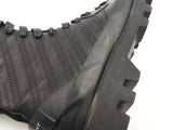 Givenchy Clapham Black Leather Biker Boots Size 40 Eb0326lxzsa