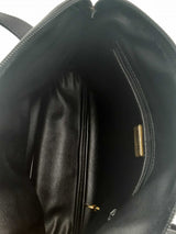 Christian Dior Black Leather Shoulder Bag Eb1224oxzsa