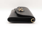 Gucci 1955 Horsebit Black Leather Chain Shoulder Bag Fw0525przdu